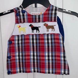 Boys Smocked bubble set